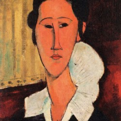 Modigliani - Portrait of Anna Zborowska -3-